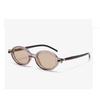 Vintage Small Frame Punk Sunglasses Men Luxury Brand Designer Sun Glasses Male Fashion Round Hip Hop Gafas De Sol
