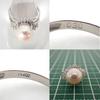 [Used] Pt900 Akoya Pearl/Diamond Ring / Size 11 / j12-7