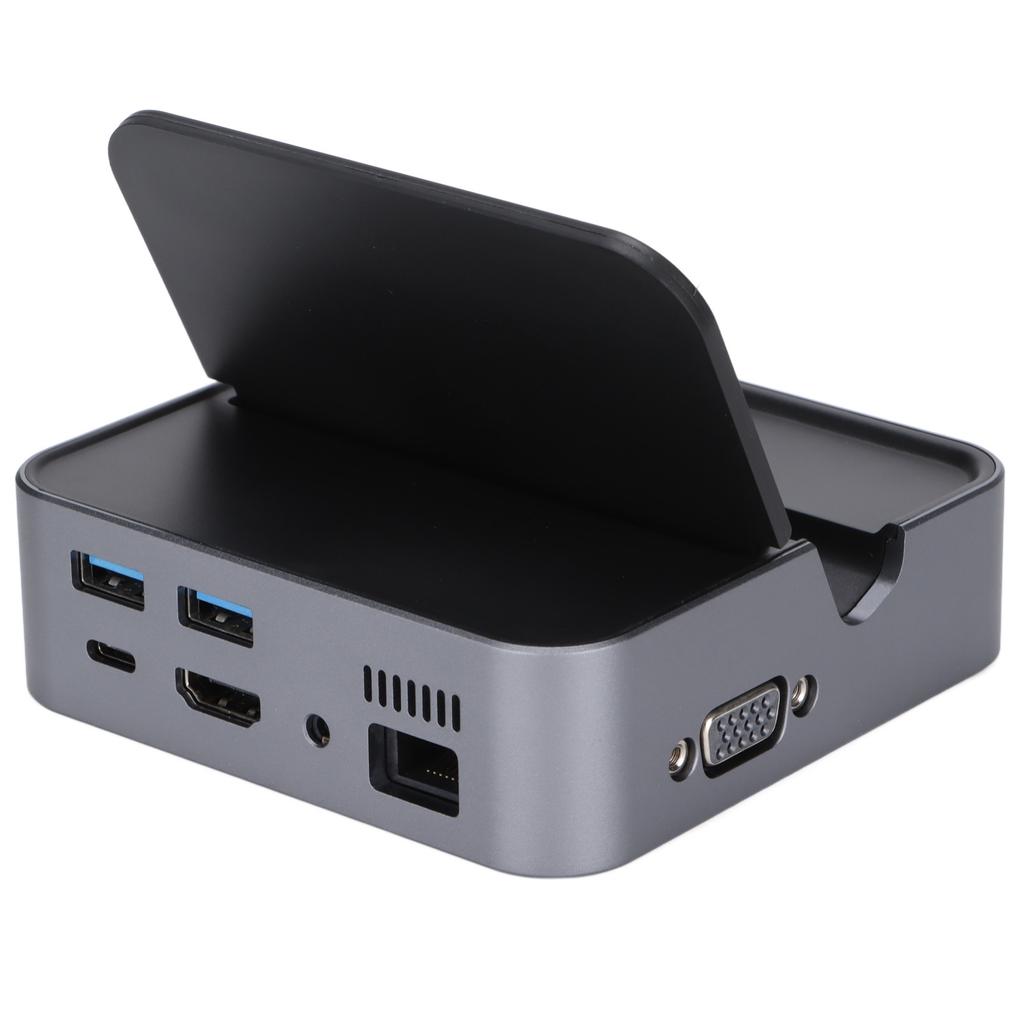 USB C Charging Hub Compact Portable 2 USB3.0 Ports Docking Station for Samsung Mobile Phone
