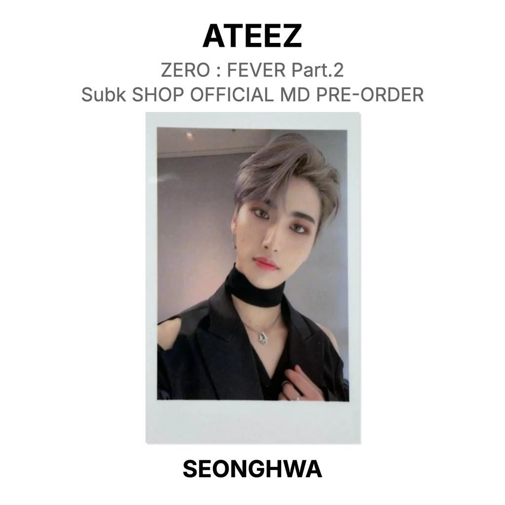 ATEEZ NULL : FEVER Teil 2 Subk SHOP OFFIZIELL MD VORBESTELLUNG Offizielle Fotokarte