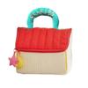 House-shaped Cute Cabin Makeup Bag Kawaii Portable Storage Bag Handheld Cosmetic Case  Travel