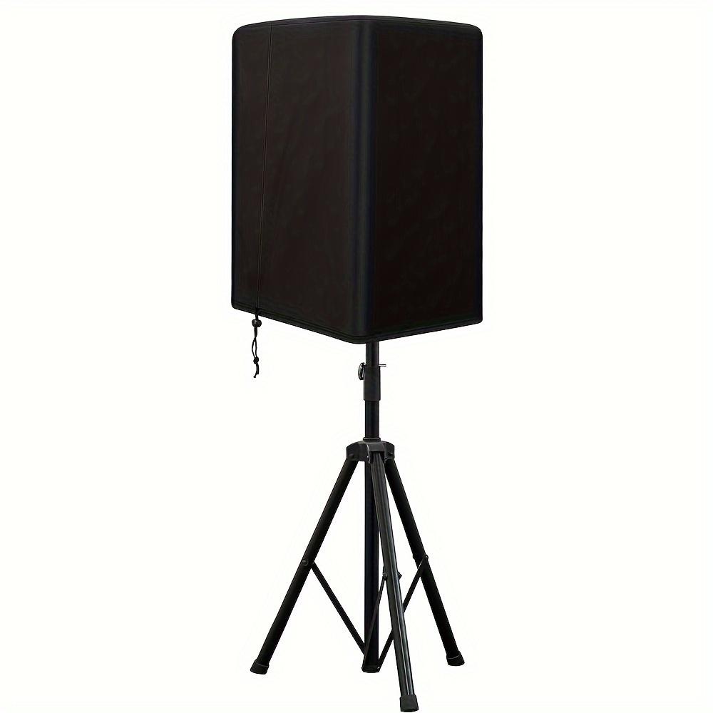 

Прочный водонепроницаемый чехол для динамика - Всепогодный, пылезащитный и устойчивый к УФ-излучению полиэстеровый чехол для использования в помещении/на улице 30.5x28x46cm чёрный