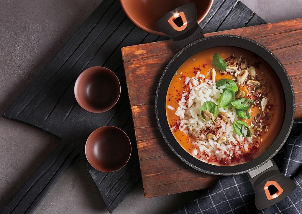 10-piece granite pot set BERLINGER HAUS BLACK ROSE BH-1645