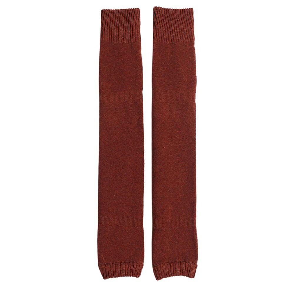 

Защитник Шерсть Для Женской Лолиты Рукава Вязаные Чехлы для ног Гольфы выше колена Женские гетры