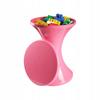 Plastic Hourglass Stool Polish Product Pink