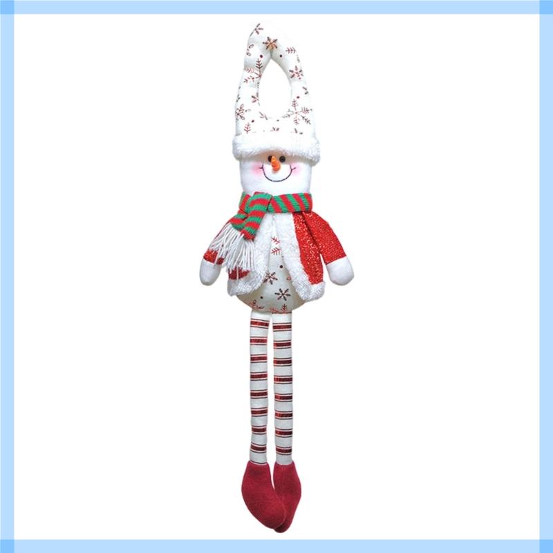 Christmas Door Hanging Ornament Long Leg Doll Hanging Decoration For Door Wall