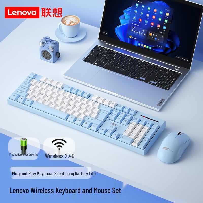Lenovo Wireless Keyboard and Mouse Set