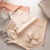 5A Xinjiang Long-staple Cotton High-Waisted Women's Tummy Control Seamless Breathable Plus Size Briefs.