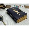 Handmade Leather Moon Phase Journal for Writers Wiccans & Dreamers Diary