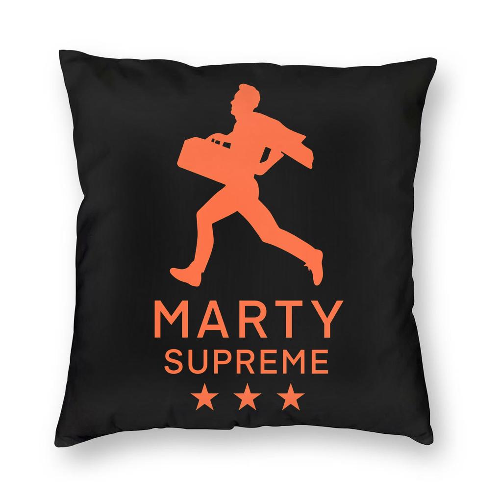 Marty Supreme Timothee Chalamet Pillowcase Printed Polyester Cushion Cover Decorative Pillow Case Cover Home Zipper 40*40Cm