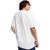 Converse T Shirts Unisex White Crew Neck Moderate Straight Fit 10025627-A01