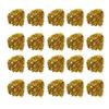 20Pcs Che Ing Squad Hand    3.3in Handle Pure Color   PET Che  Ing Pompoms for Sports Party Stage Show
