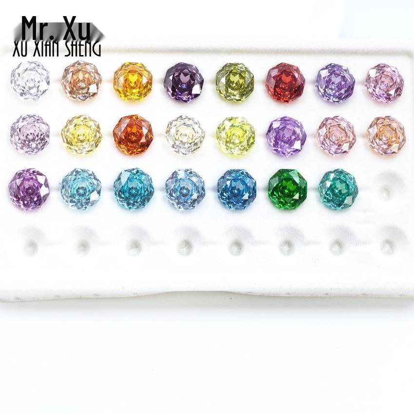 

Mr. Xu s Millennium Rose Cut 5A Zircon Octagonal Jewelry Accessories Round 6.0mm