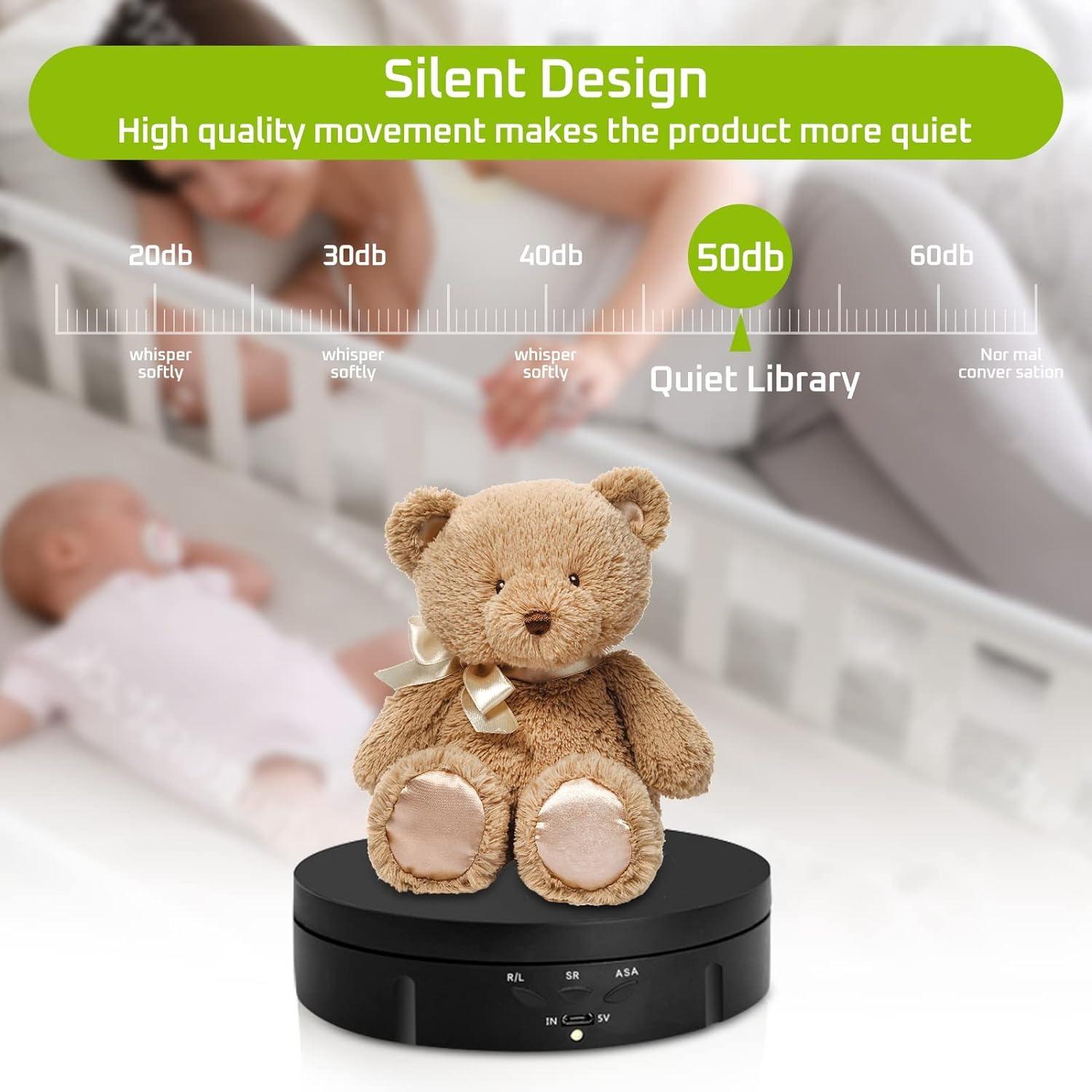 

Зеркальный вращающийся дисплейный стенд 3 в 1 со сменной крышкой 5,9/7,08/8,66 дюйма, вращение на 360 градусов, с пультом дистанционного управления Bundle 1