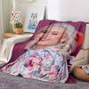 Zara Larsson Theme Printed Blanket - Perfect for Couch, Bed, Travel & Outdoor Use | Machine Washable, Cozy & Durable.