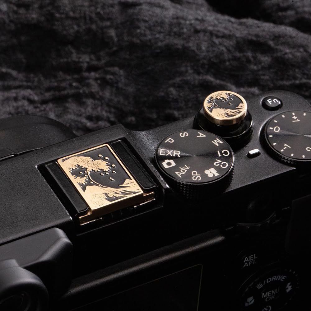 Applicable to xt5/xt50/xt30/xt200/xt100/xpro2/xpro3 hot shoe cover soft shutter button set