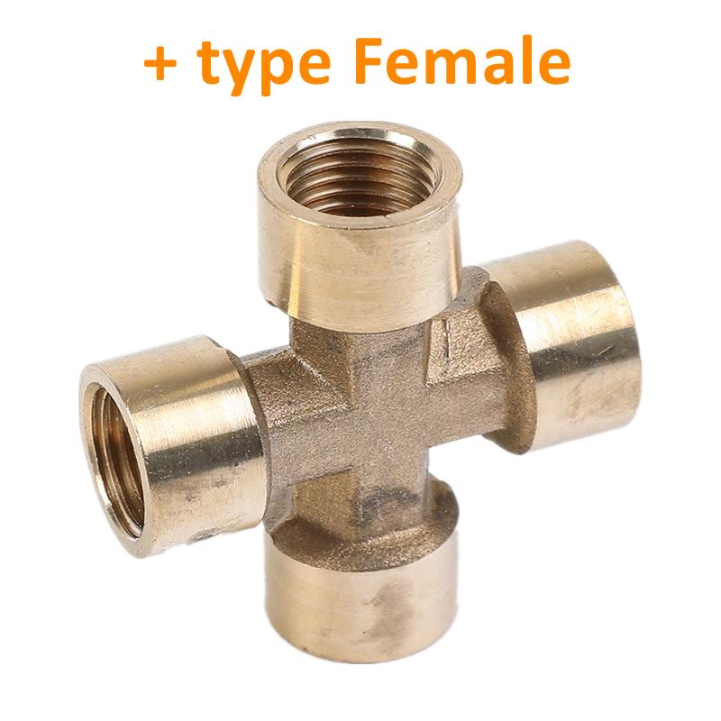 Pneumatische Sanitär Messing Rohr Fitting Männlichen/Weiblichen Gewinde 1/8 "1/4" 3/8 "1/2" 3/4 "1" BSP kupfer Armaturen Wasser Öl Gas Adapter
