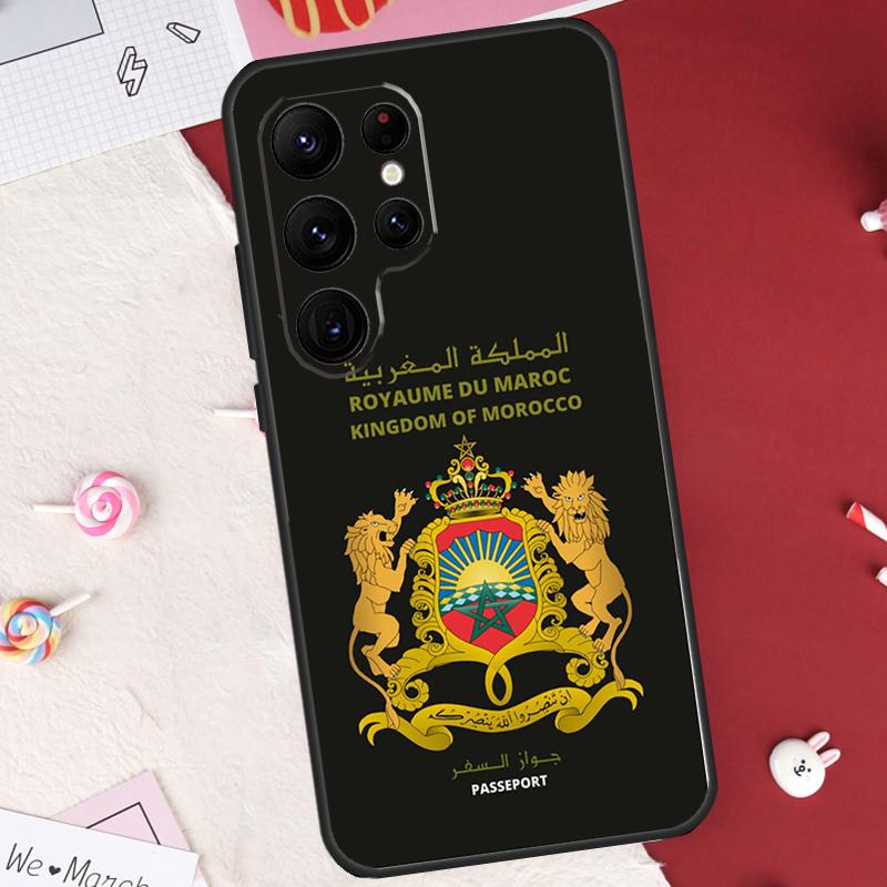 

Morocco Flag Moroccan Case For Samsung Galaxy S21 S22 S23 S24 S25 S26 Ultra S10 S25 Plus S25 FE S20 FE Cover Shell Galaxy S26 Plus