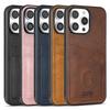 Vertical Cards Solt Wallet Leather Case For iPhone 16 Pro Max 15 Plus 14 13 12 11 Shockproof Business Ultra Thin Pocket Cover