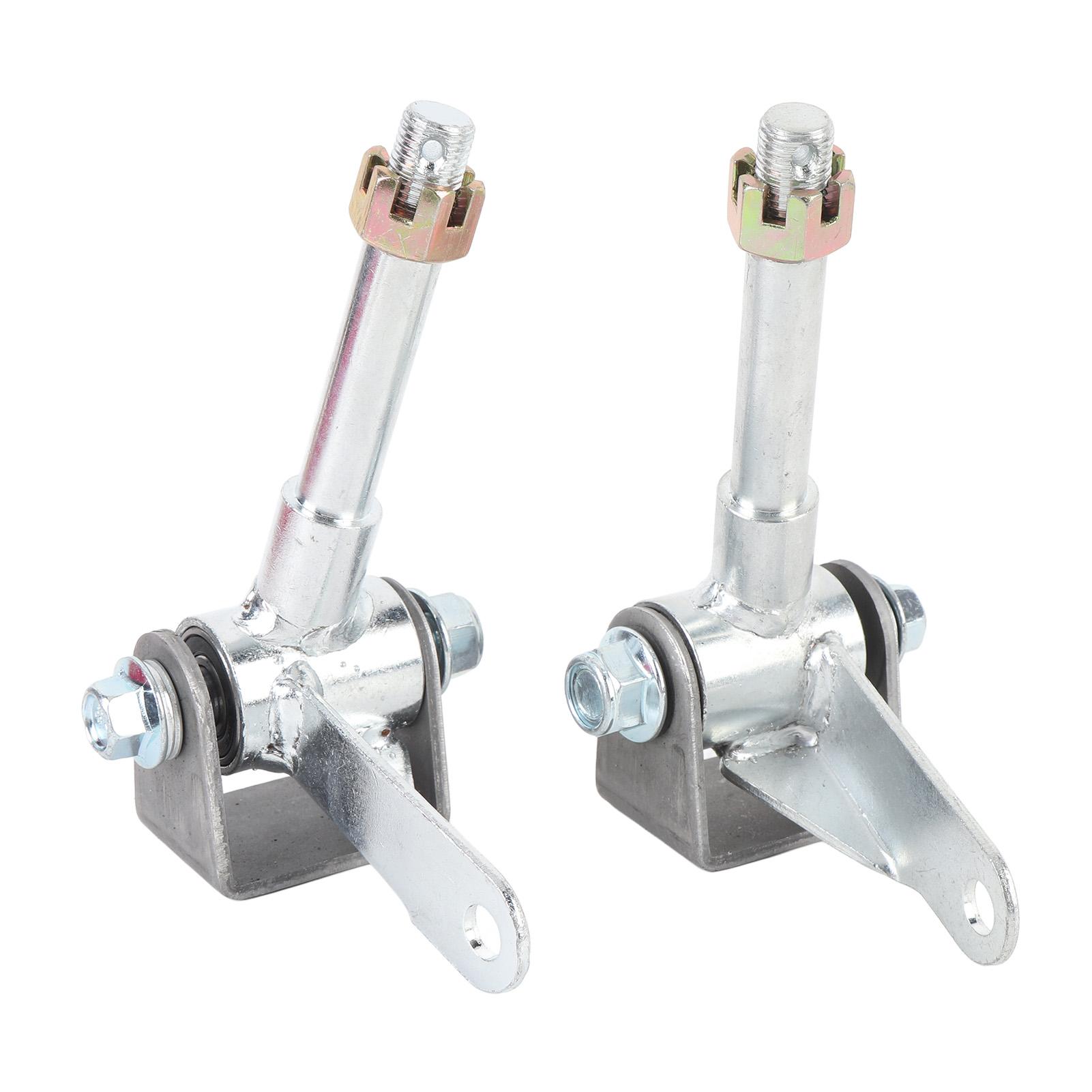 

1 пара M14 Передние поворотные кулаки ступиц колес Шпиндели Стальной сплав Улучшенная производительность для Дрифт-трайка 4-колесных квадроциклов