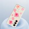 For Samsung Galaxy A17 5G Case Peach Blossoms Shells Pattern Printing Straight Edge TPU Phone Back Cover
