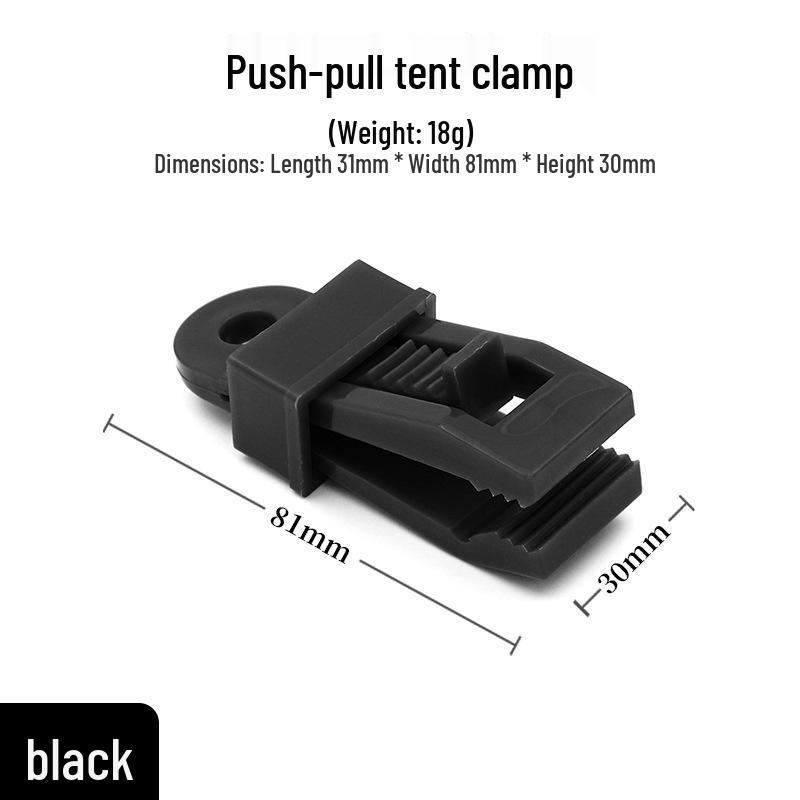 Reinforced Windproof Waterproof Outdoor Canopy Tent Clip Buckle E18