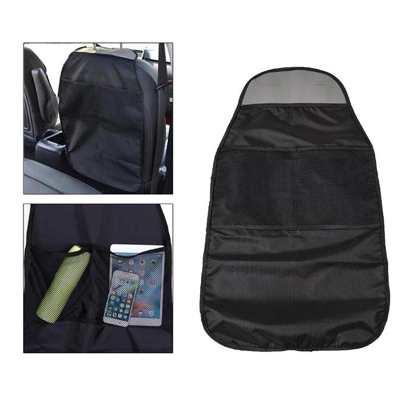 Auto Autositz Rückenlehnenbezug Schutz für Kinder Kinder Baby Anti Schlamm Schmutz Autositz Rückenpolster Anti Trittschutz Aufbewahrungsnetz Matte