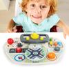 Multifunktionales Baby-Frühförderungs-Puzzlespielzeug: Praktisches Gehirntrainings-Simulations-Lenkrad Busy Board