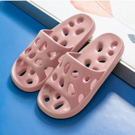 Men's and Women's Non-Slip Draining EVA Bathroom Slippers