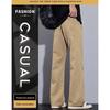 Yalu Men's Cotton Loose Fit Bootcut Cargo Pants