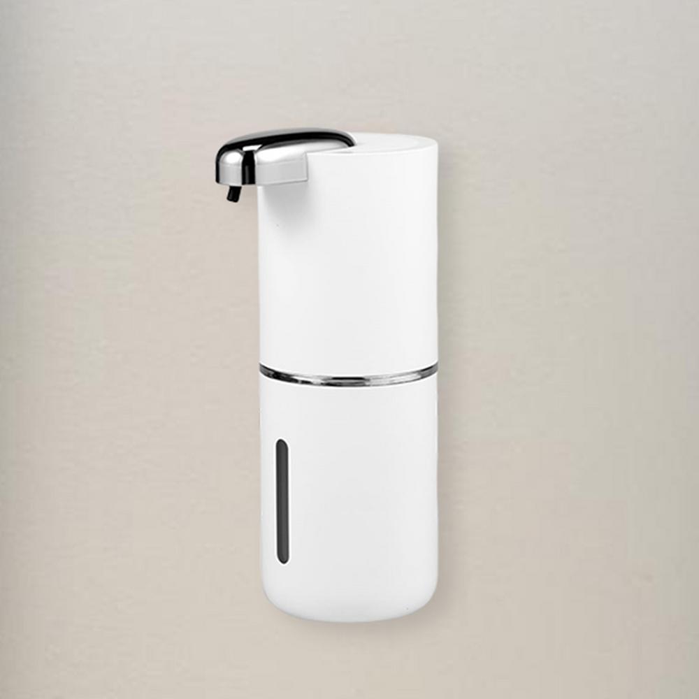 Hand Wash Dispenser 13.5OZ Automatic Wall Dispenser Rechargeable Shower Shampoo Sensor Pump 4-Step Adjustable Wall Mounted For