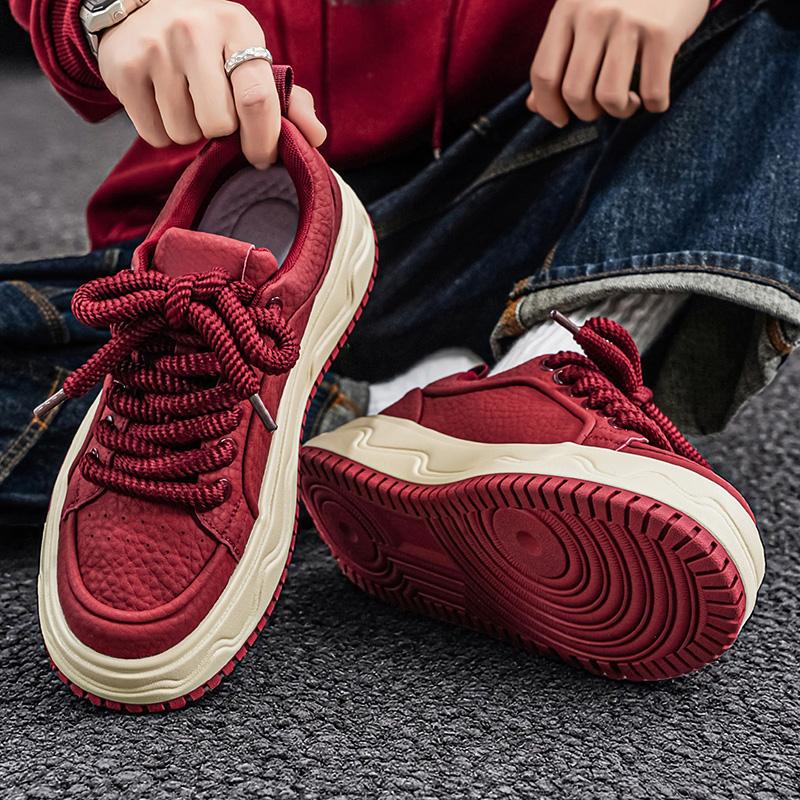 New Men's Classic Four Seasons Fashion Low Top Skateboarding Shoes Comfortable Soft Sole Sneakers