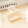 Korea Soft Silicone Square Hair Claw Grabs 6.2CM Small Hair Clips Durable Hairpins Hair Accessories for Women Girl Barrettes