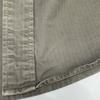 RRL Khaki cotton military long-sleeved shirt tops M khakiUsed