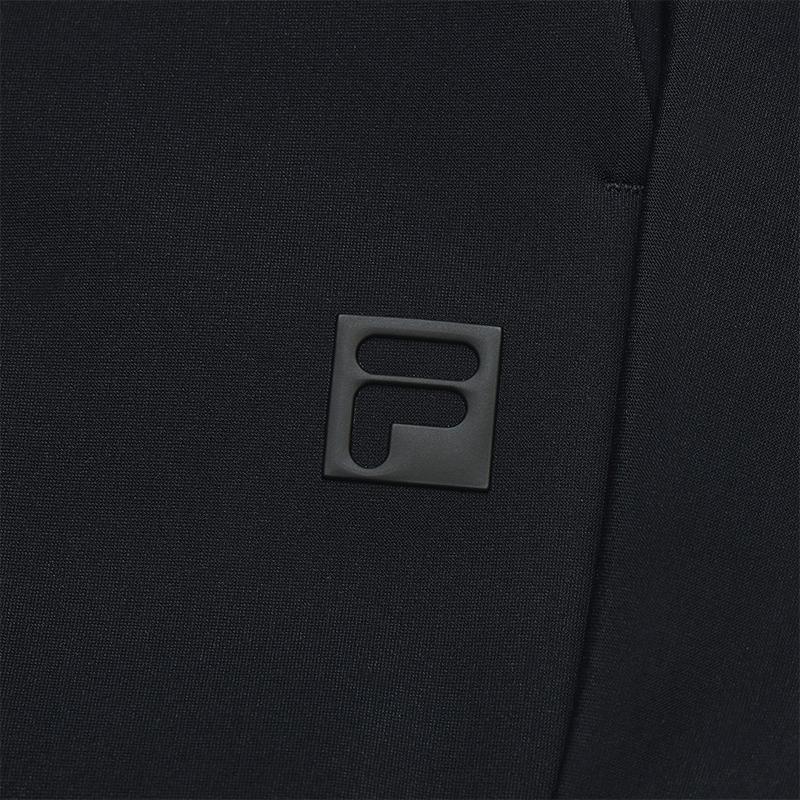 FILA Golf Classic Versatile High Elastic Soft Comfortable Straight Leg Knitted Sports Pants Men bottoms A11M545601FBK