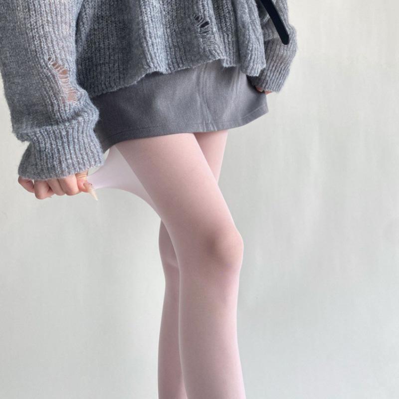 1Pair Nylon Disposable Silk Stocking Candy Color Ultra-thin Stockings Summer Long Tube Socks Hand torn Work Sock Pantyhose