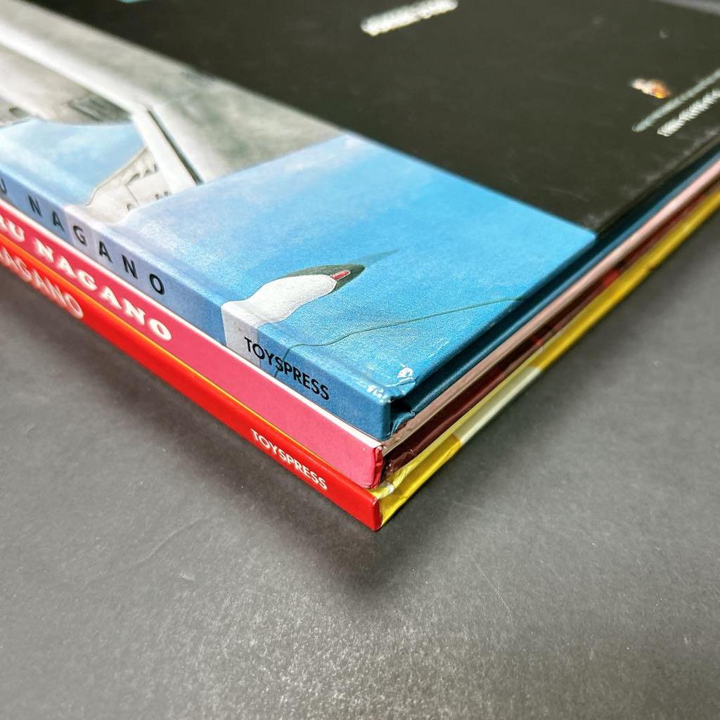 [USED] Nagano Mamoru Art Collection Hardcover Edition Five Star Stories 3-Book Set