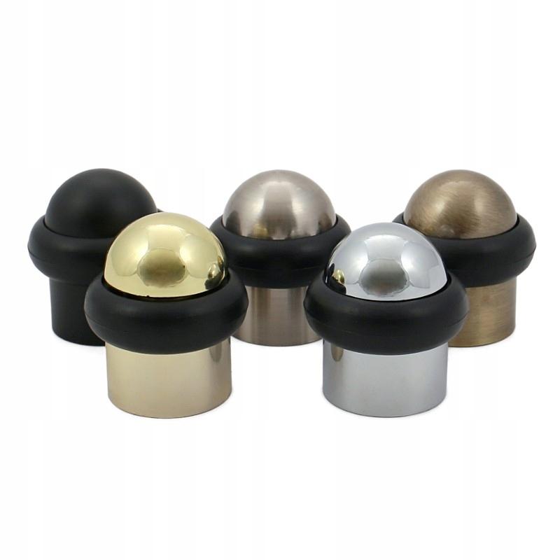 Door stopper with cover, brass