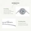 MODIAN 925 Sterling Silver Luxury 1CT Sparkling Clear CZ Link Chain Charm Bracelet For Women Wedding Engagement Jewelry