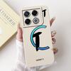 For Infinix GT 20 Pro X6871 Lucky Initial Letter Phone Case For Infinix GT20 Pro 5G Soft Silicone Shockproof Cases