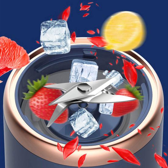 Portable Juicer Blender Fruit Juice Mixer 400ML Large Capacity BPA Free Rechargeable Wireless Electric Juicer