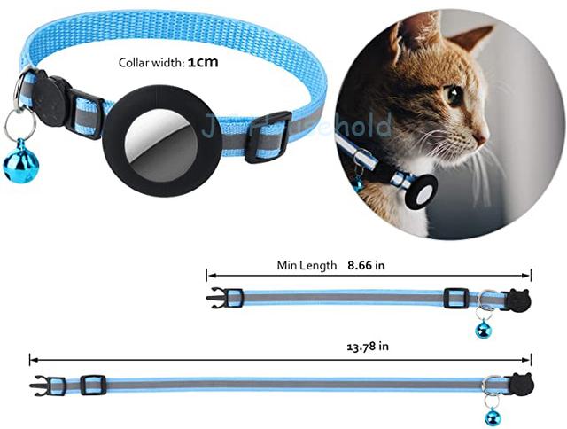 1PC für Apple Airtag Fall Hund Katze Glocke Kragen GPS Finder Leuchtende Schutzhülle für Apple Air Tag Tracker fall