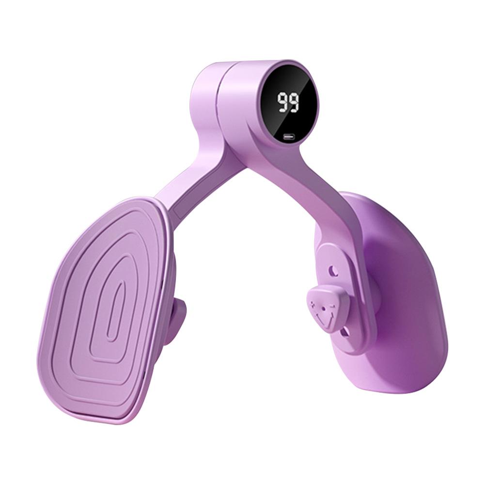 Inner Thigh Exercise Workout Equipment with Counter for Home Use Pelvic Floor Strengthening Device for Women