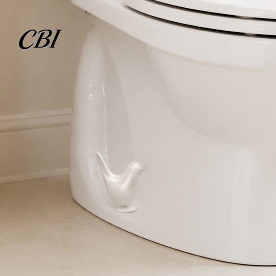 Dekoratives Keramik-Toiletten-Zubehör 2 Stück Vogel-Schraubenabdeckungen, Bolzenkappen, Moderner Anti-Rutsch-Abdeckungsstil Universell passende Kappen für die Renovierung von Heim-Badezimmern