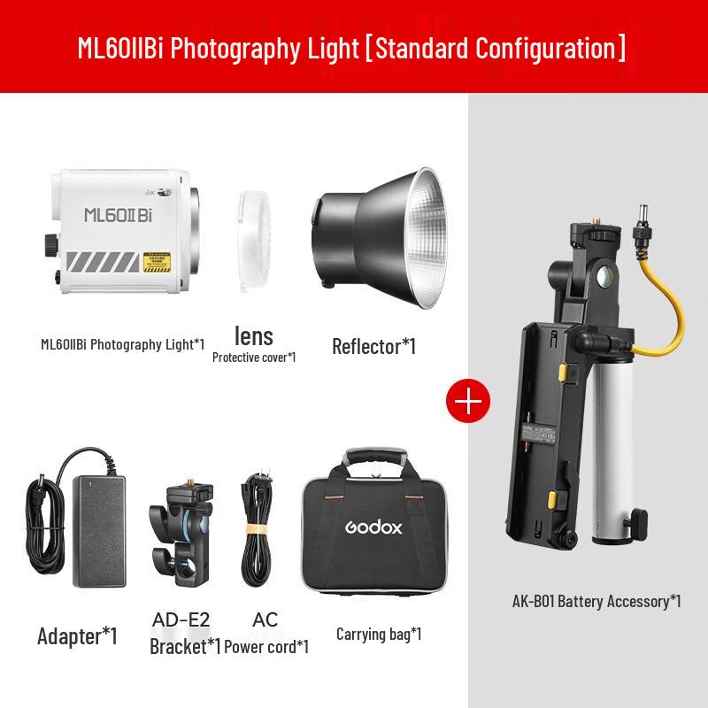 Godox ML60IIBi Handheld LED Video Light