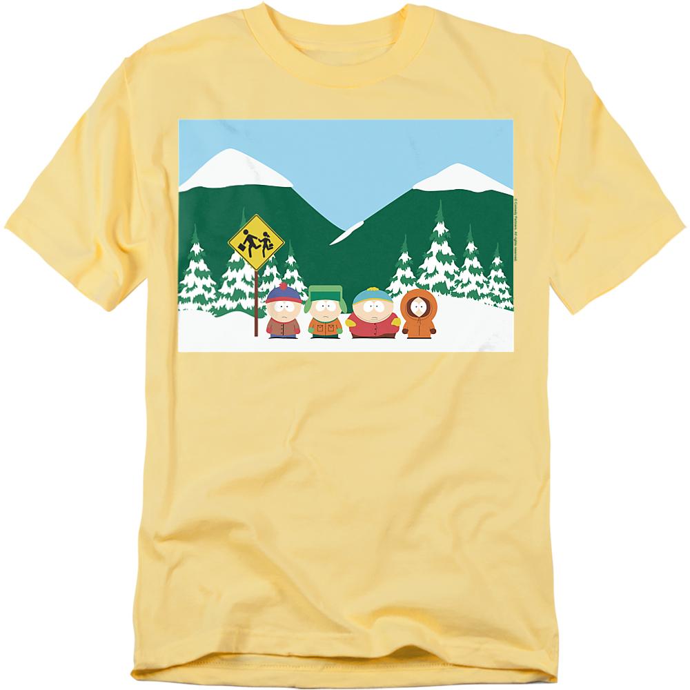 South Park Unisex Adult Bus Stop T-Shirt
