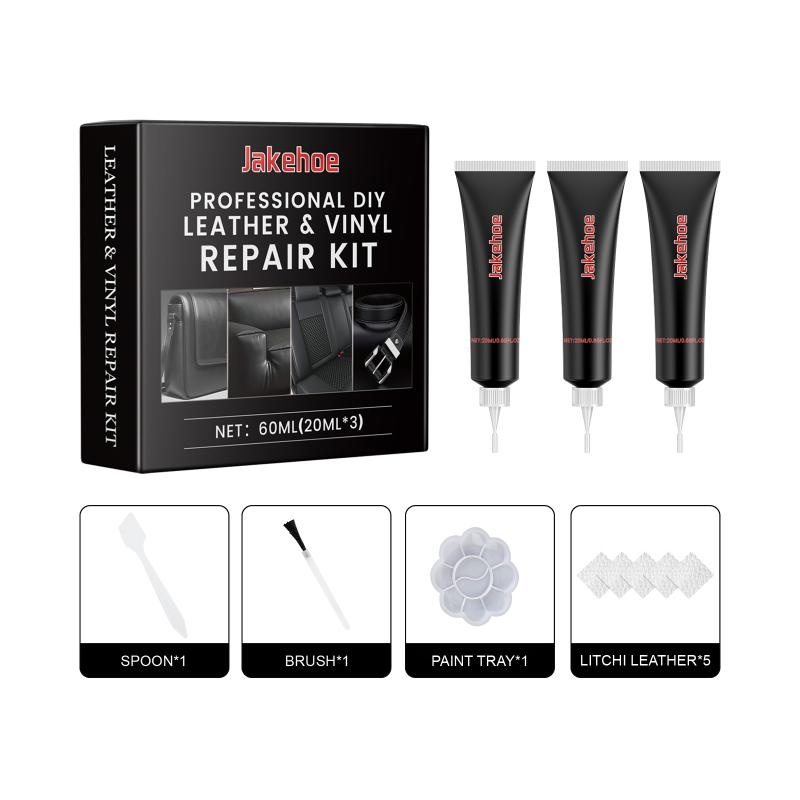 Car Seat Leather Repair Reconditioning Kit Complete Set for Shoes Bag Sofa Furniture Leather Cleaning