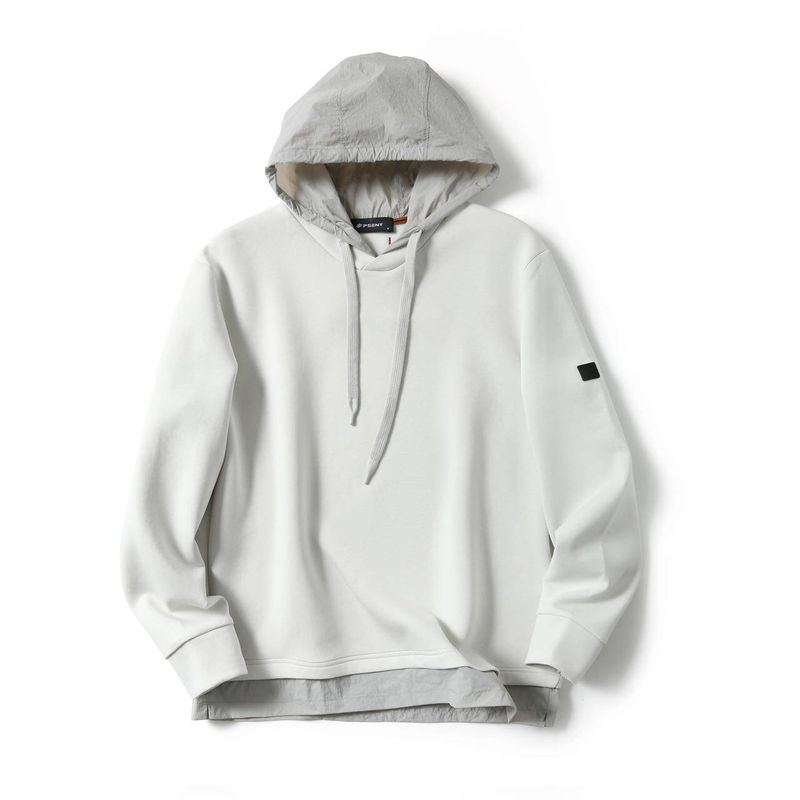 Hooded Sweatshirt for Men, Fleece-Lined and Thickened, Trendy Brand for Spring and Autumn, 2024 New Long-Sleeve Top, Foreign Trade Men's Jacket