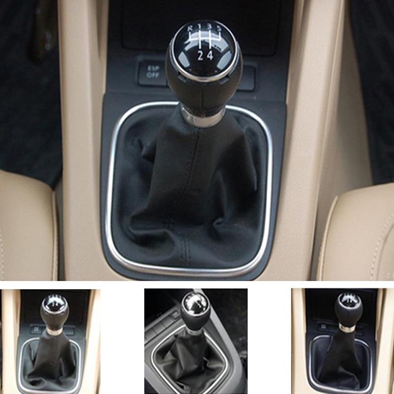 5-Speed Gear Shift Knob for Volkswagen Golf 6, MK5, MK6, Jetta 2005-2014, and Sagitar.