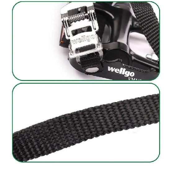 Wellgo Mountain Bike Pedals Bearing Foot Pedals with Dog Mouth M248 Universal Pedal Bicycle Riding Equipment Accessories